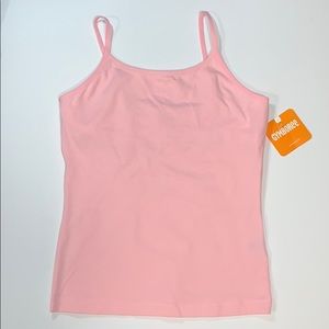 Gymboree pink tank top adjustable straps M 7/8